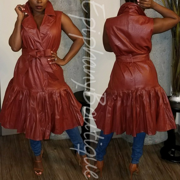 Leather Dress - Picture 3 of 3